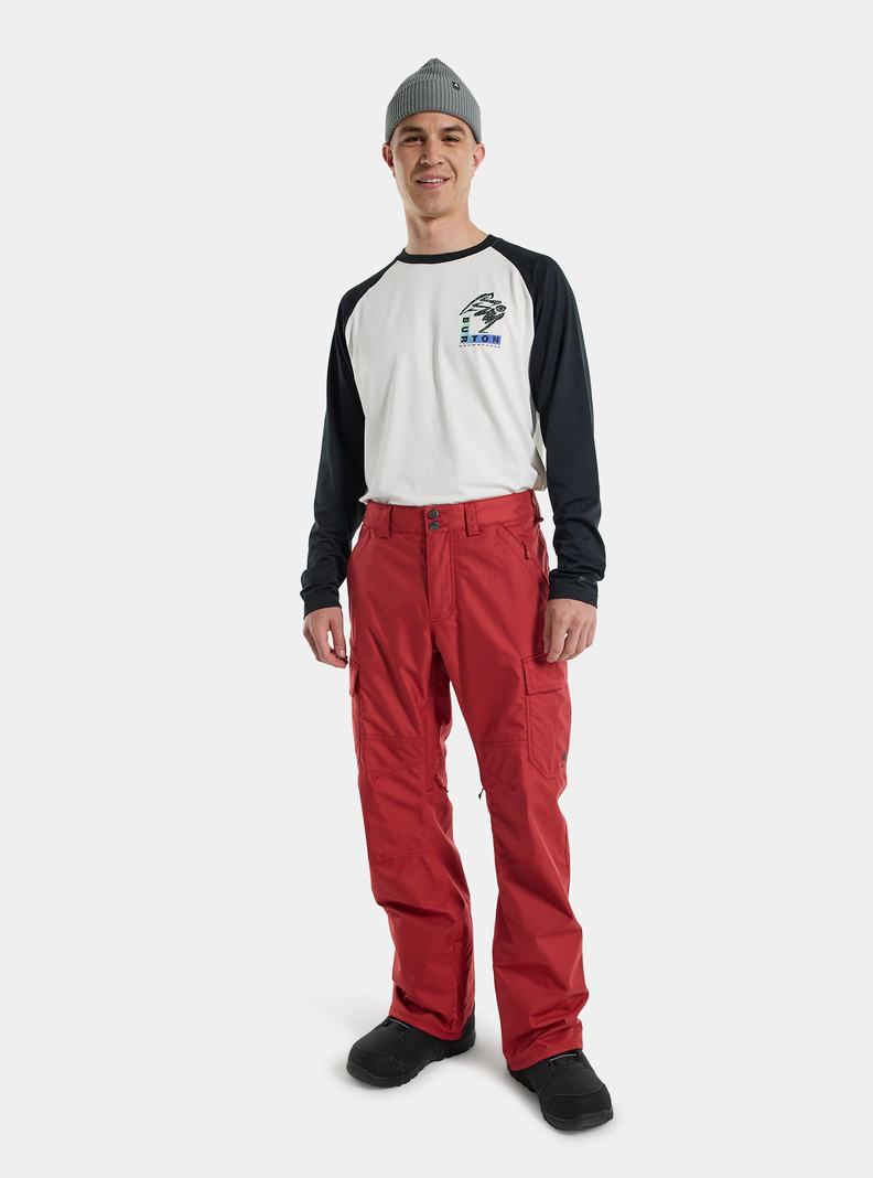 Burton 2L Cargo (Relaxed Fit) Snowboardove Nohavice Panske Oranžové Ruzove | 49316-VCZE