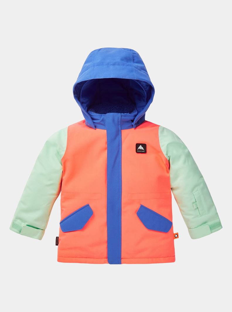 Burton 2L Parka Zimní Bunda Detske Modre Oranžové Zelene | 26073-FDGU