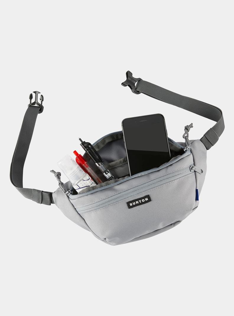 Burton 3L Hip Pack Ruksak  Siva | 37158-SZPD