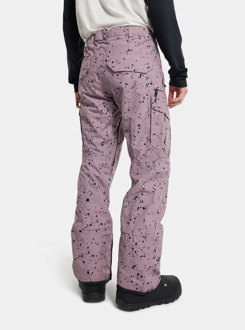 Burton 4L Cargo (Relaxed Fit) Snowboardove Nohavice Panske Lavendel | 98316-WTRH
