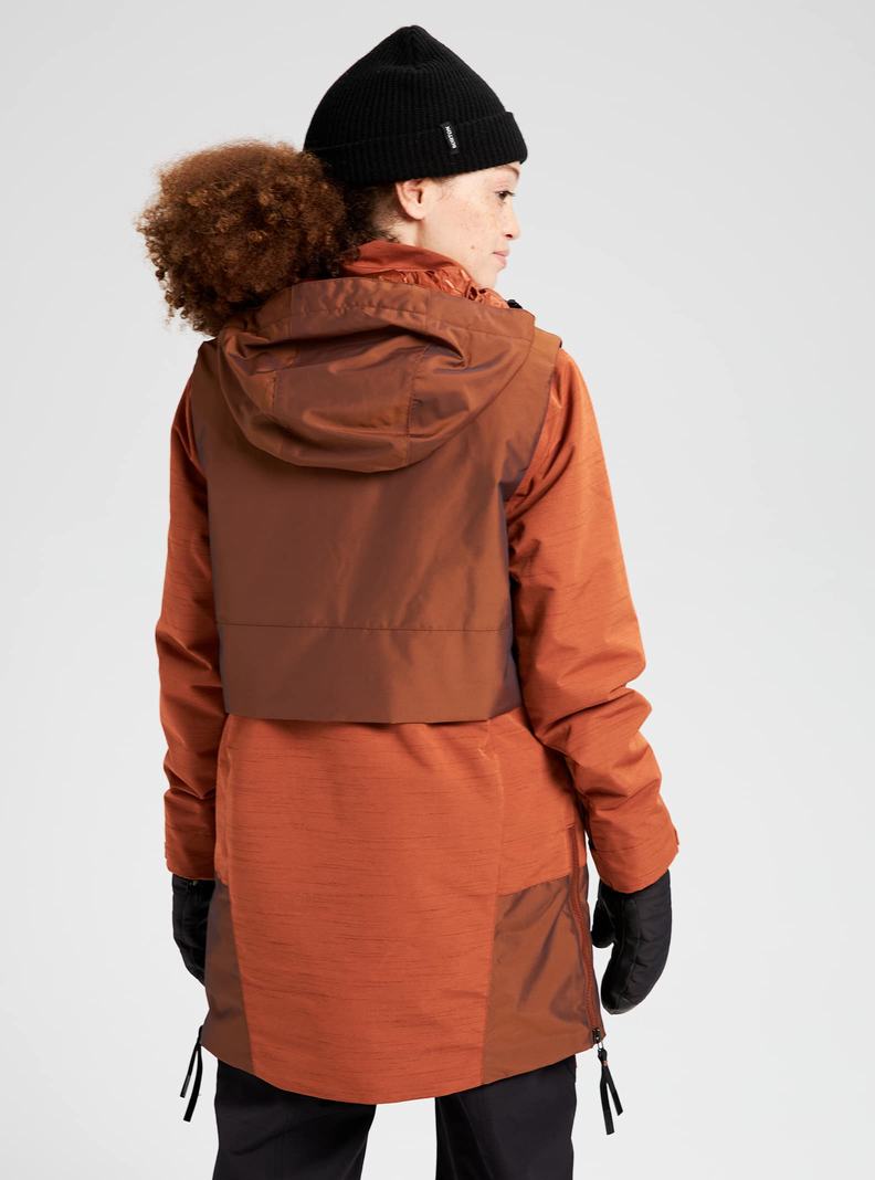 Burton Amora Parka Zimní Bunda Damske Hnede | 98271-DYMU