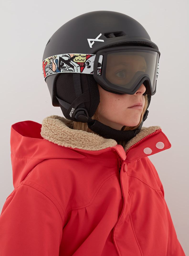 Burton Anon Burner Prilby Detske Čierne | 34085-DOLU