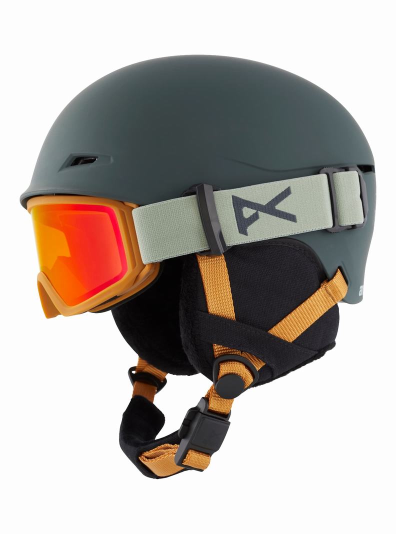 Burton Anon Define Prilby Detske Siva | 32804-JGCK