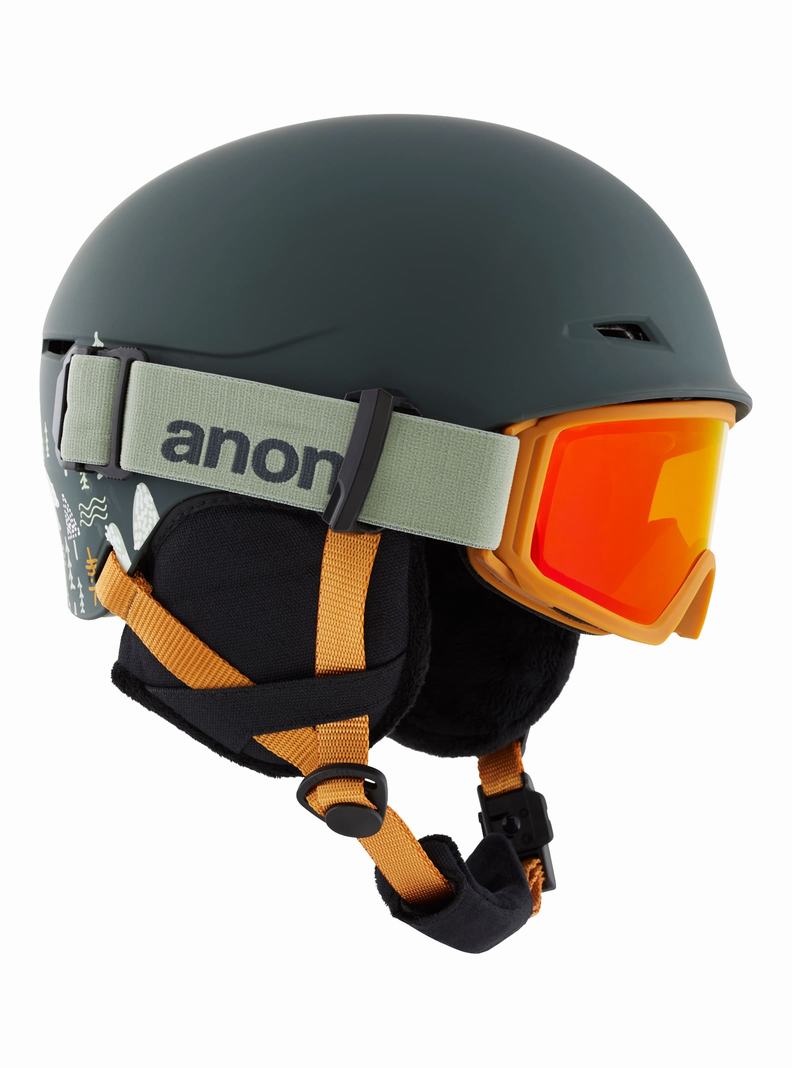 Burton Anon Define Prilby Detske Siva | 32804-JGCK