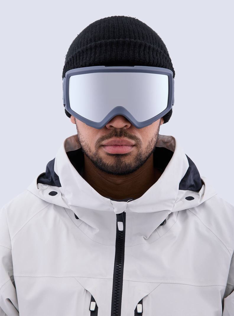 Burton Anon Helix 2.0 Goggles + Bonus Lens Okuliare Panske Strieborne | 09628-WSLX