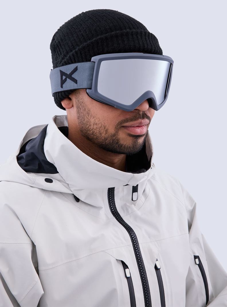 Burton Anon Helix 2.0 Goggles + Bonus Lens Okuliare Damske Strieborne | 57321-PTQU