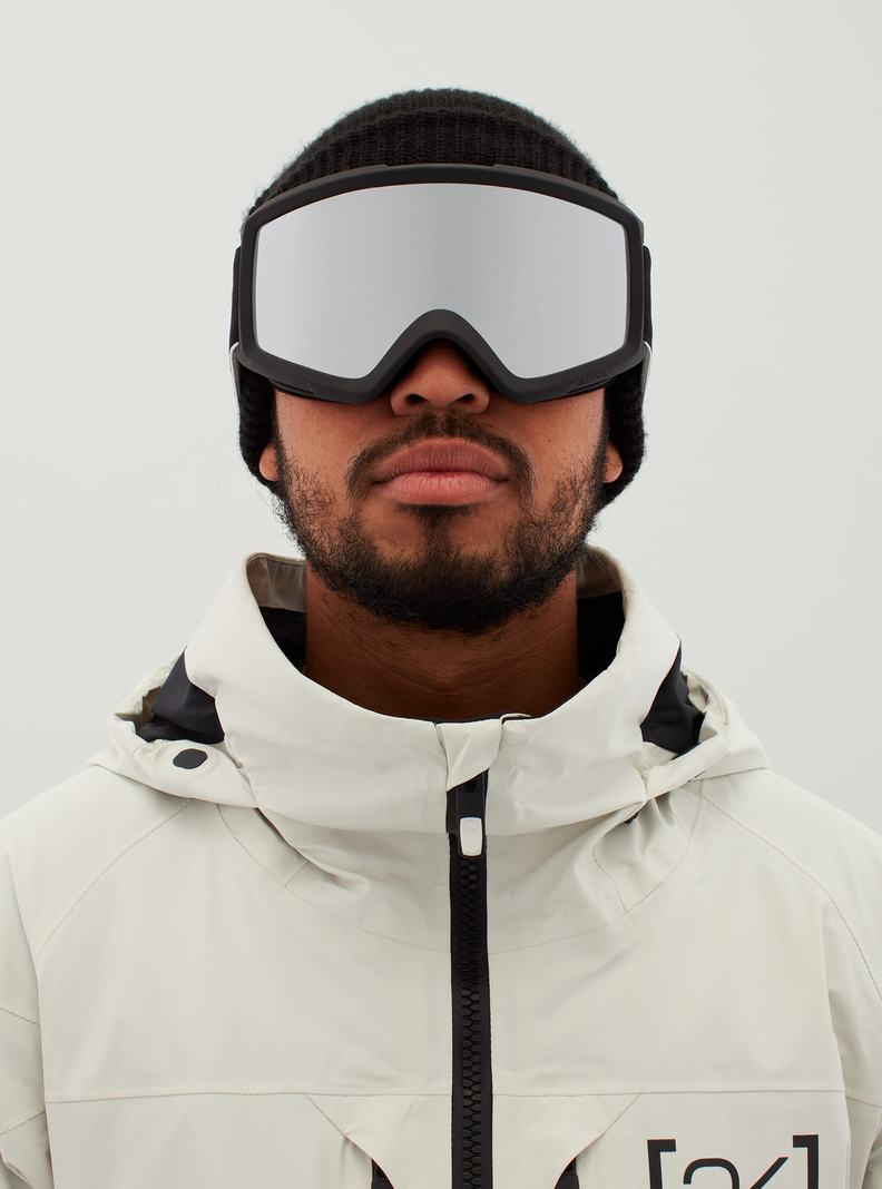 Burton Anon Helix 2.0 Goggles + Bonus Lens Okuliare Damske Čierne Strieborne | 68031-SWGK