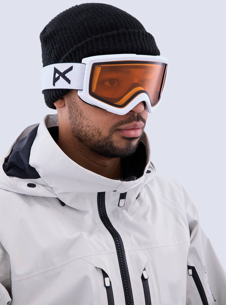 Burton Anon Helix 2.0 Goggles (Non-Mirror) Okuliare Panske Biele | 02537-SYHR