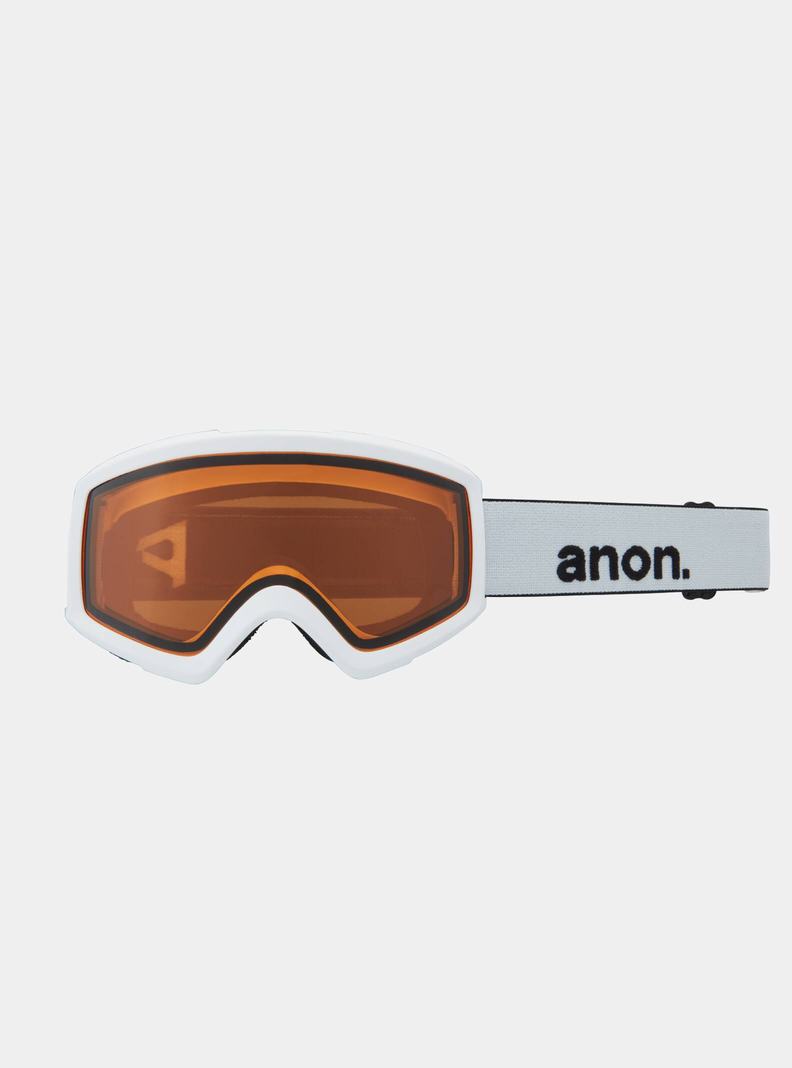 Burton Anon Helix 2.0 Low Bridge Fit Okuliare Panske Čierne Zelene | 45173-XYGK
