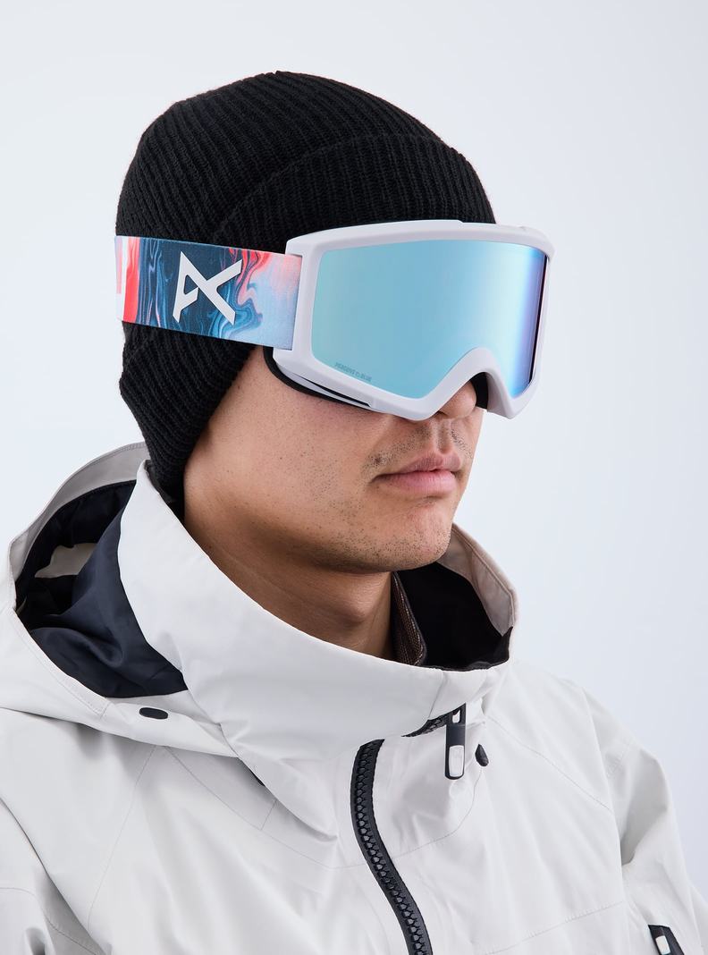 Burton Anon Helix 2.0 Low Bridge Fit Okuliare Damske Modre | 60398-STDX
