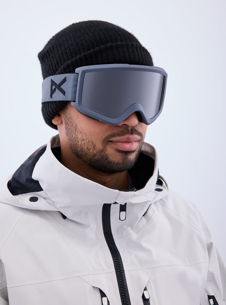 Burton Anon Helix 2.0 Perceive Goggles + Bonus Lens Okuliare Panske Oranžové Čierne | 08621-ERNK