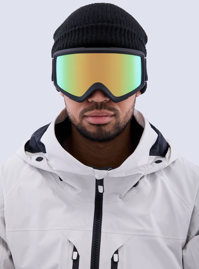 Burton Anon Helix 2.0 Perceive Goggles + Bonus Lens Okuliare Damske Čierne Zelene | 75301-ZDNY