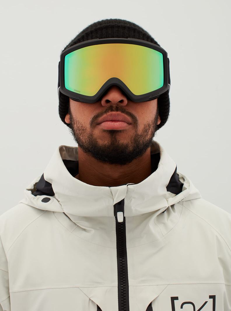 Burton Anon Helix 2.0 Perceive Goggles + Bonus Lens Okuliare Damske Čierne Zelene | 75301-ZDNY
