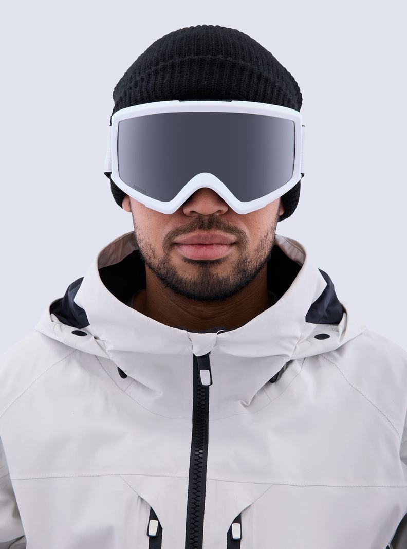 Burton Anon Helix 2.0 Perceive Goggles + Bonus Lens Okuliare Panske Biele Oranžové Čierne | 95704-FVRA