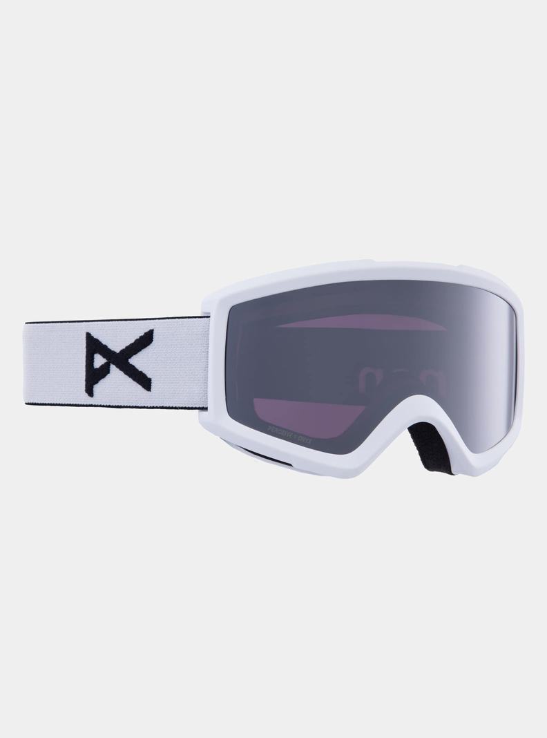 Burton Anon Helix 2.0 Perceive Goggles + Bonus Lens Okuliare Panske Biele Oranžové Čierne | 95704-FVRA