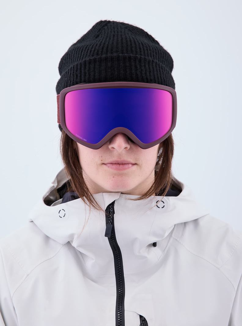 Burton Anon Insight Goggles + Bonus Lens Okuliare Damske Oranžové Červené | 64201-ONXH