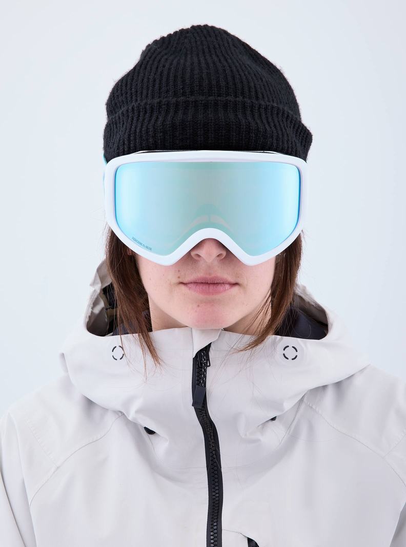 Burton Anon Insight Goggles + Bonus Lens Okuliare Panske Biele Modre | 85601-ULTE