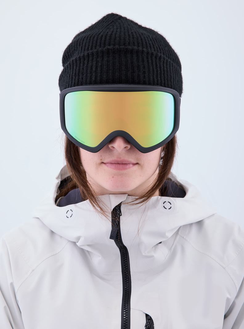 Burton Anon Insight Goggles + Bonus Lens Okuliare Panske Čierne Zelene | 95847-SJQX