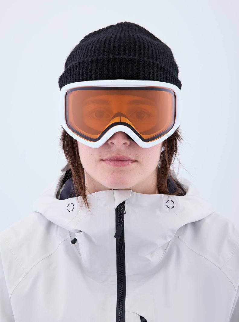 Burton Anon Insight Goggles (Non-Mirror) Okuliare Panske Biele | 48126-UBFJ