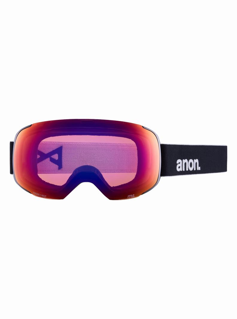 Burton Anon M2 Goggles (Polarized) + Bonus Lens Okuliare Panske Čierne Nachový | 69482-CPZV