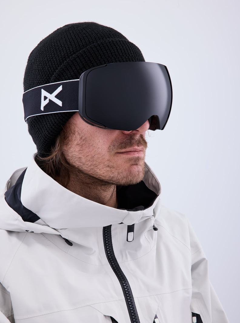 Burton Anon M2 Goggles (Polarized) + Bonus Lens Okuliare Damske Čierne Nachový | 86794-ISJT