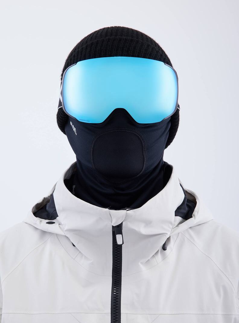 Burton Anon M2 Low Bridge Fit Goggles + Bonus Lens + MFI® Face Mask Okuliare Damske Čierne Modre Ruzove | 80129-DCWP