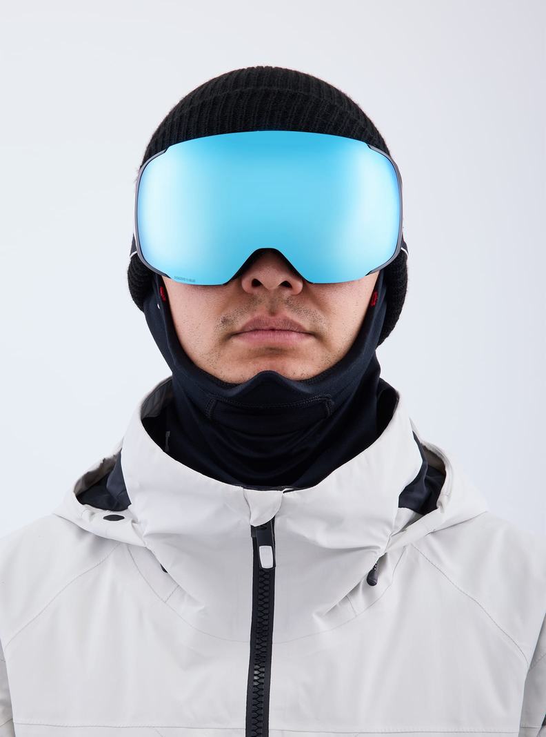 Burton Anon M2 Low Bridge Fit Goggles + Bonus Lens + MFI® Face Mask Okuliare Damske Čierne Modre Ruzove | 80129-DCWP