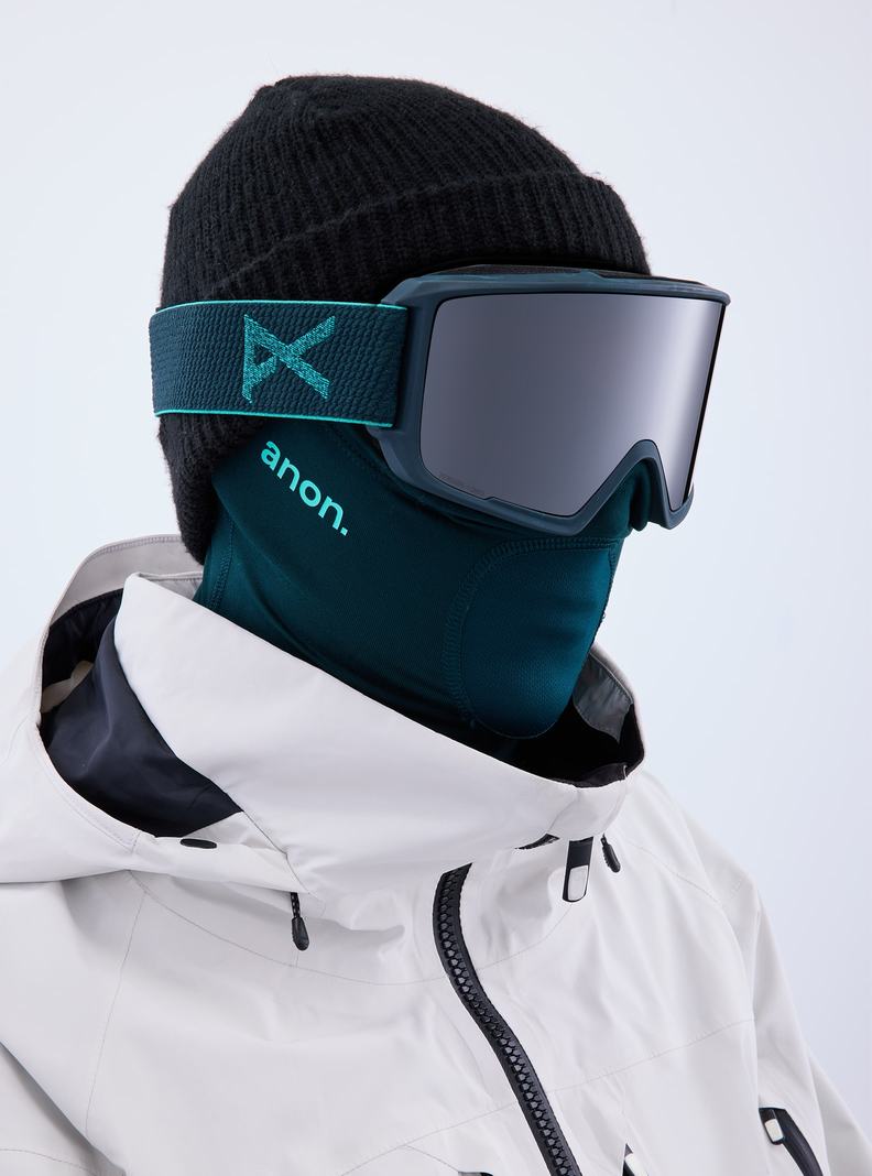 Burton Anon M3 Goggles + Bonus Lens + MFI® Face Mask Okuliare Damske Oranžové Čierne Nachový | 46720-ZONC