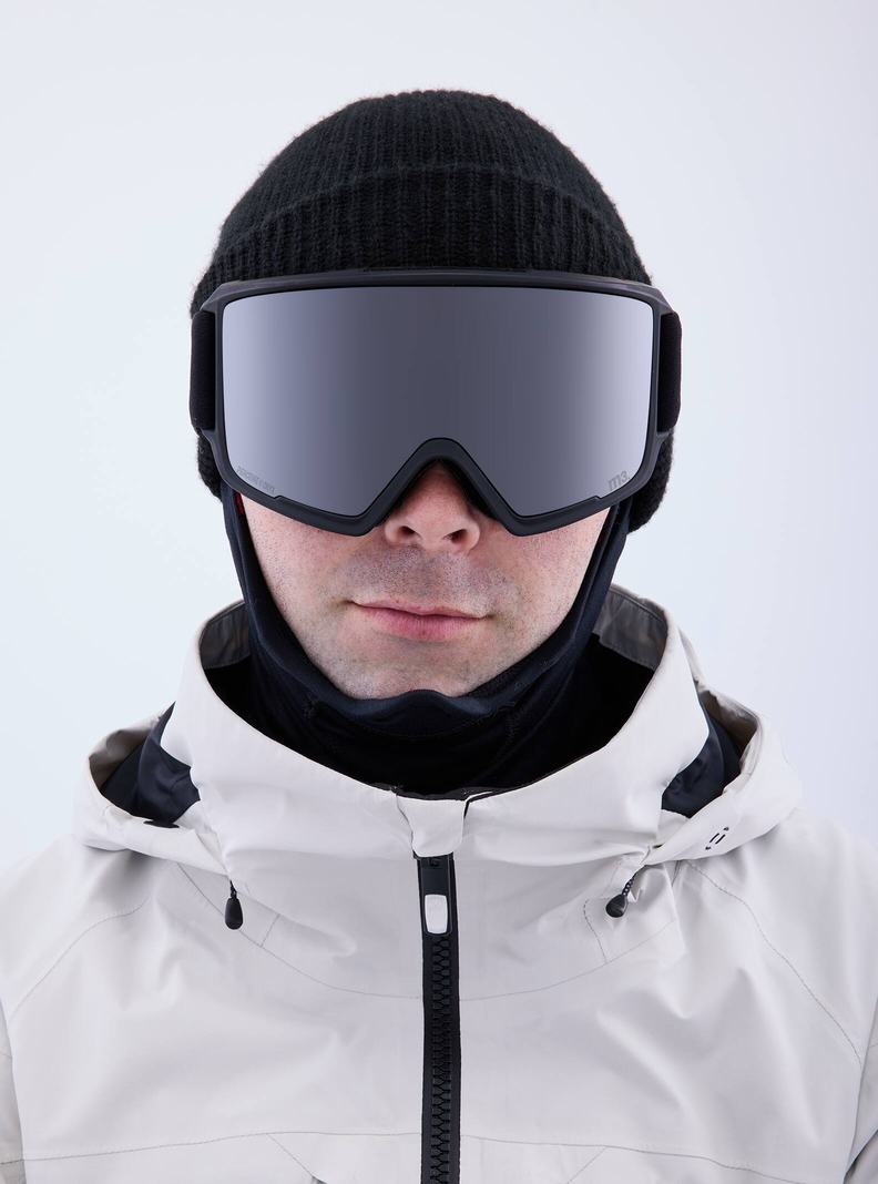 Burton Anon M3 Goggles + Bonus Lens + MFI® Face Mask Okuliare Panske Oranžové Čierne Nachový | 48675-LNCU
