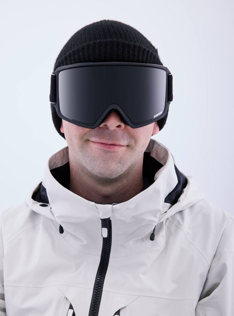 Burton Anon M3 Goggles (Polarized) + Bonus Lens Okuliare Panske Čierne Nachový | 04796-CWHT