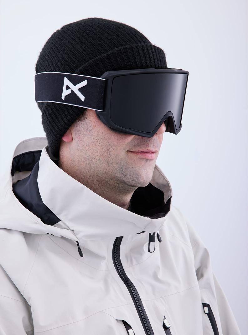 Burton Anon M3 Goggles (Polarized) + Bonus Lens Okuliare Panske Čierne Nachový | 04796-CWHT