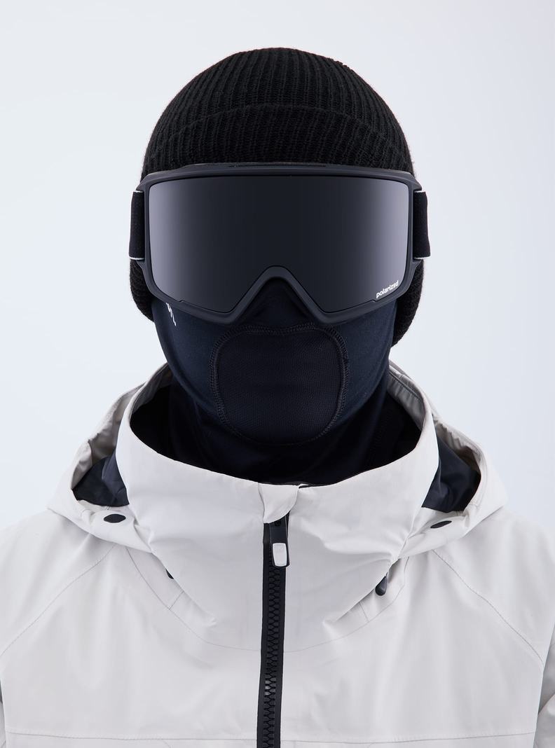 Burton Anon M3 Low Bridge Fit Goggles (Polarized) + Bonus Lens Okuliare Damske Čierne Nachový | 97852-FNGS