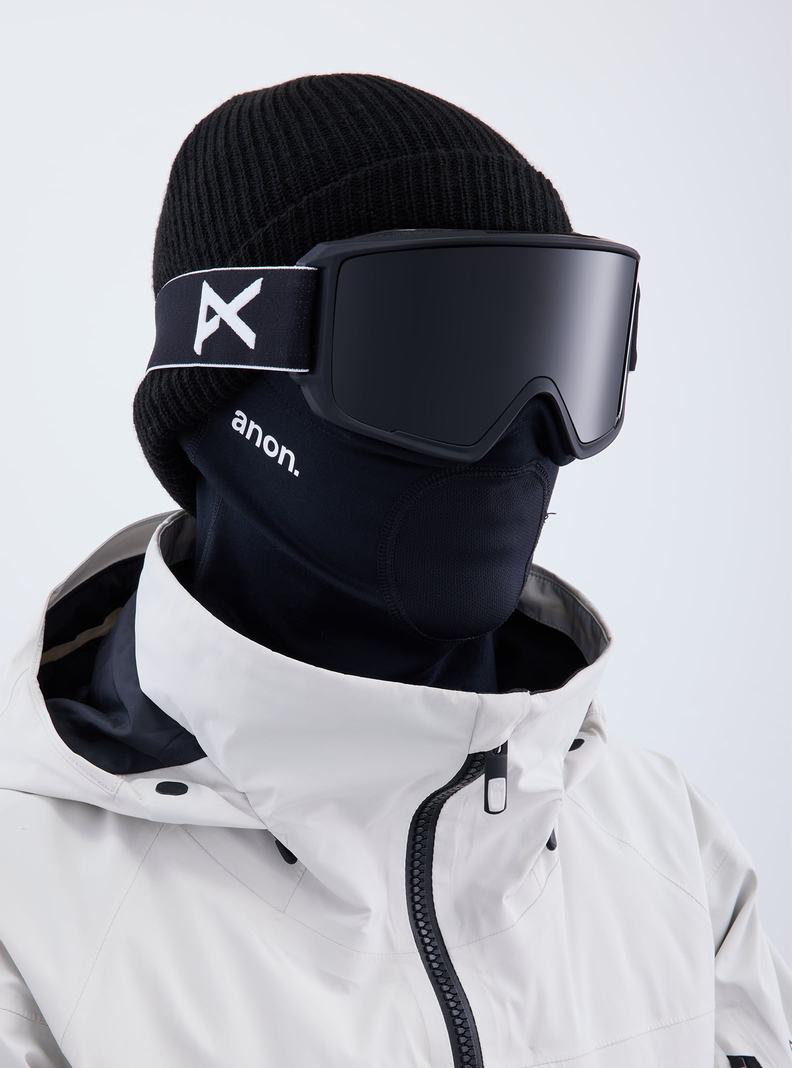 Burton Anon M3 Low Bridge Fit Goggles (Polarized) + Bonus Lens Okuliare Damske Čierne Nachový | 97852-FNGS