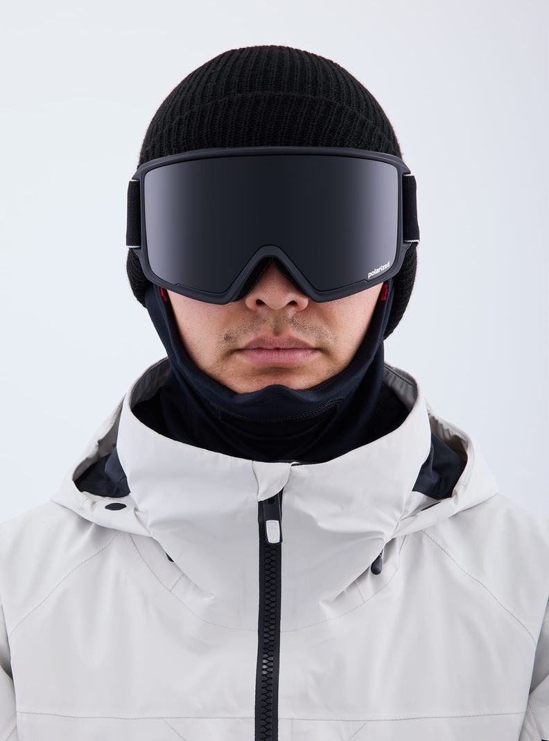 Burton Anon M3 Low Bridge Fit Goggles (Polarized) + Bonus Lens Okuliare Damske Čierne Nachový | 97852-FNGS