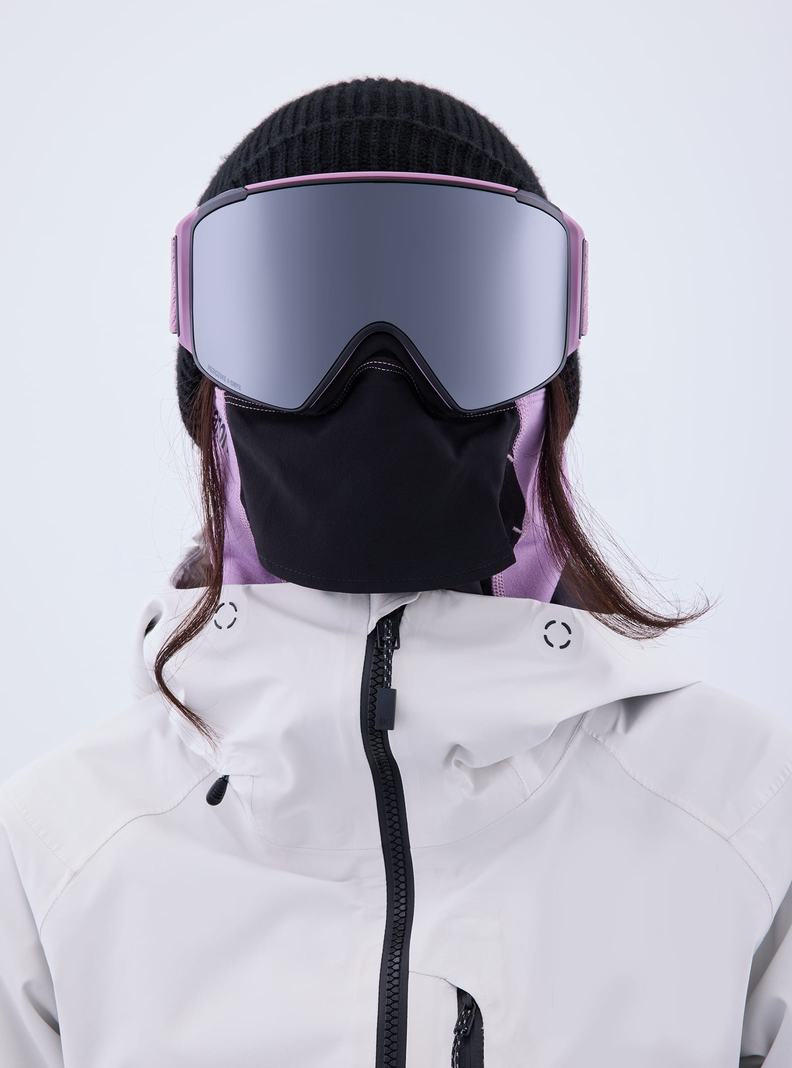 Burton Anon M4S Goggles (Cylindrical) + Bonus Lens + MFI® Face Mask Okuliare Damske Nachový Oranžové Čierne | 63721-THBW
