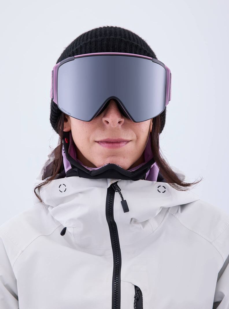 Burton Anon M4S Goggles (Cylindrical) + Bonus Lens + MFI® Face Mask Okuliare Damske Nachový Oranžové Čierne | 63721-THBW