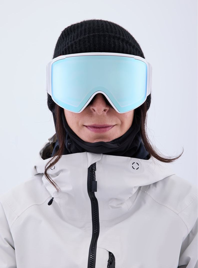 Burton Anon M4S Goggles (Cylindrical) + Bonus Lens + MFI® Face Mask Okuliare Panske Oranžové | 97653-EPVY