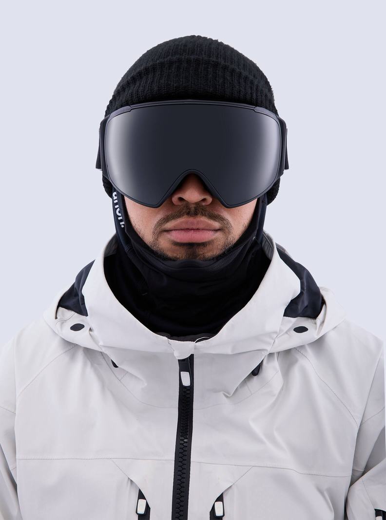 Burton Anon M4S Goggles (Polarized Toric) + Bonus Lens + MFI® Face Mask Okuliare Damske Čierne Nachový | 21940-LCAX