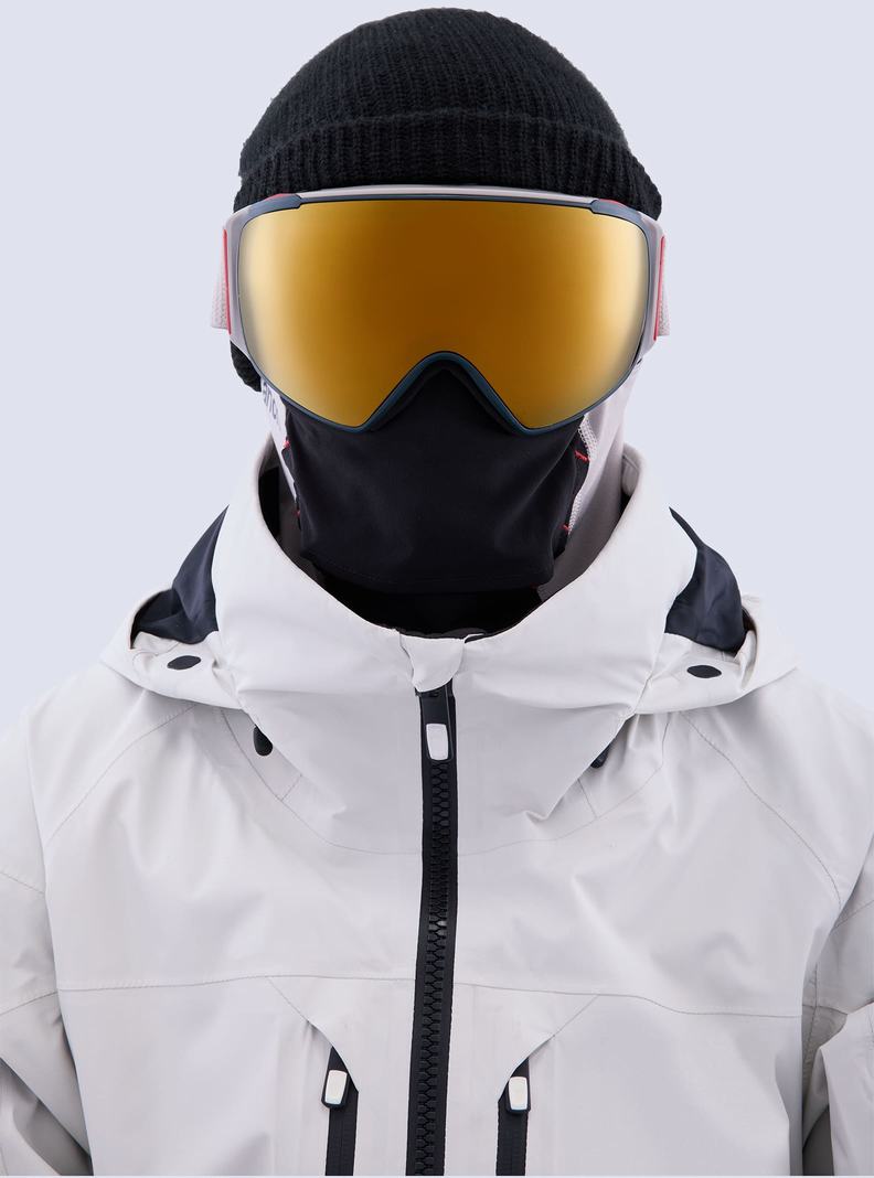 Burton Anon M4S Goggles (Toric) + Bonus Lens + MFI® Face Mask Okuliare Damske Siva Oranžové | 06419-LROB