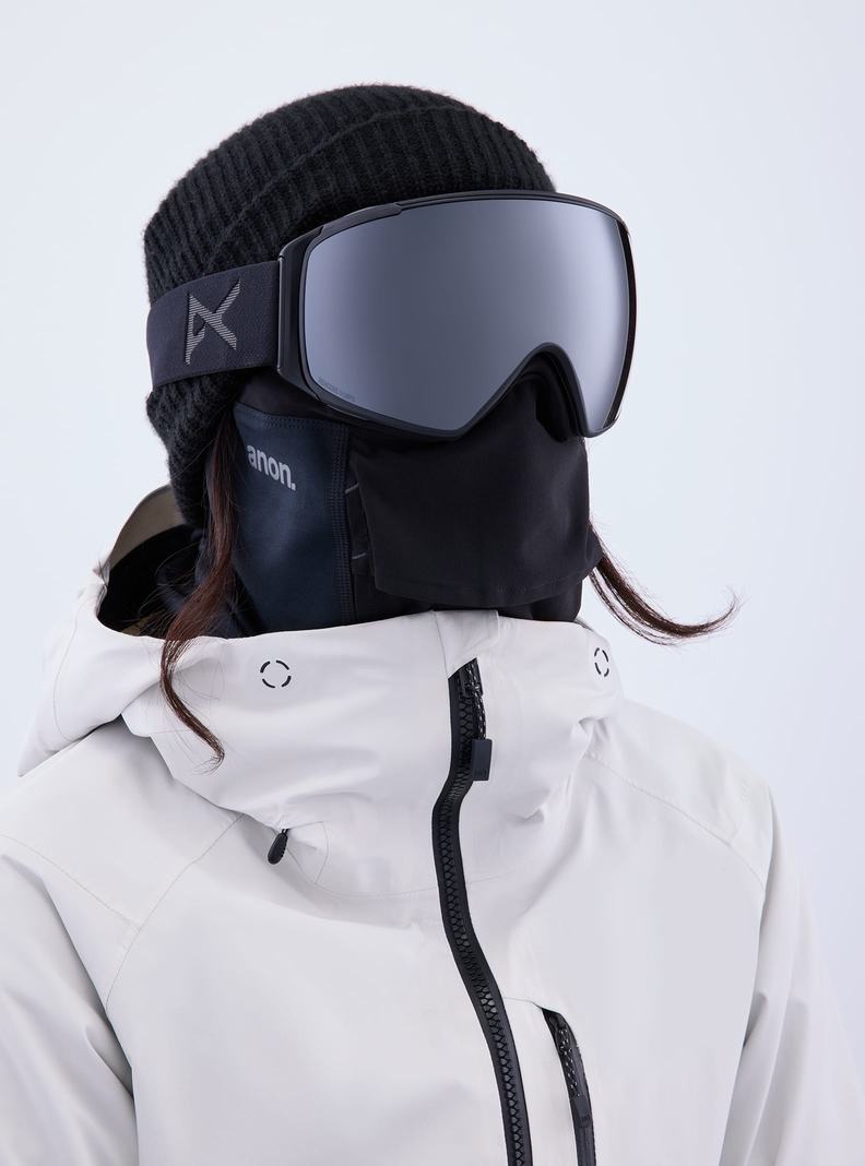 Burton Anon M4S Goggles (Toric) + Bonus Lens + MFI® Face Mask Okuliare Panske Oranžové Čierne Nachový | 20195-DHES