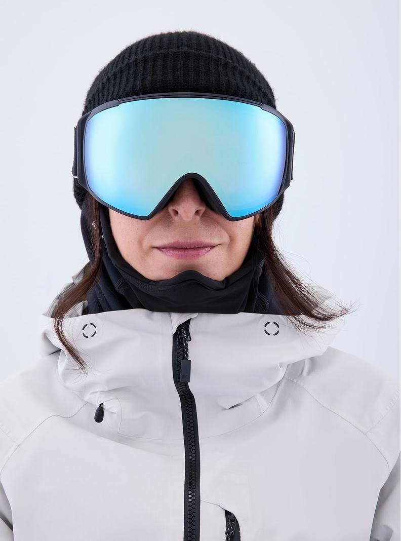 Burton Anon M4S Goggles (Toric) + Bonus Lens + MFI® Face Mask Okuliare Damske Čierne Modre Ruzove | 35724-YVOG