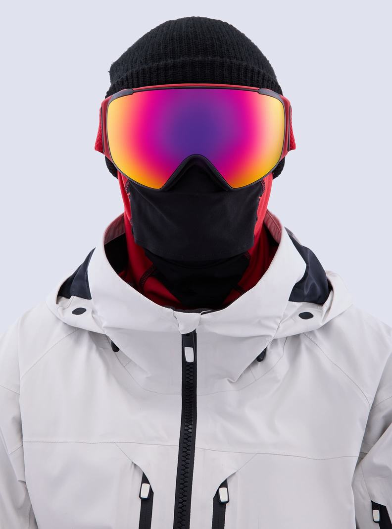 Burton Anon M4S Goggles (Toric) + Bonus Lens + MFI® Face Mask Okuliare Damske Červené Oranžové Červené | 35794-NXCU