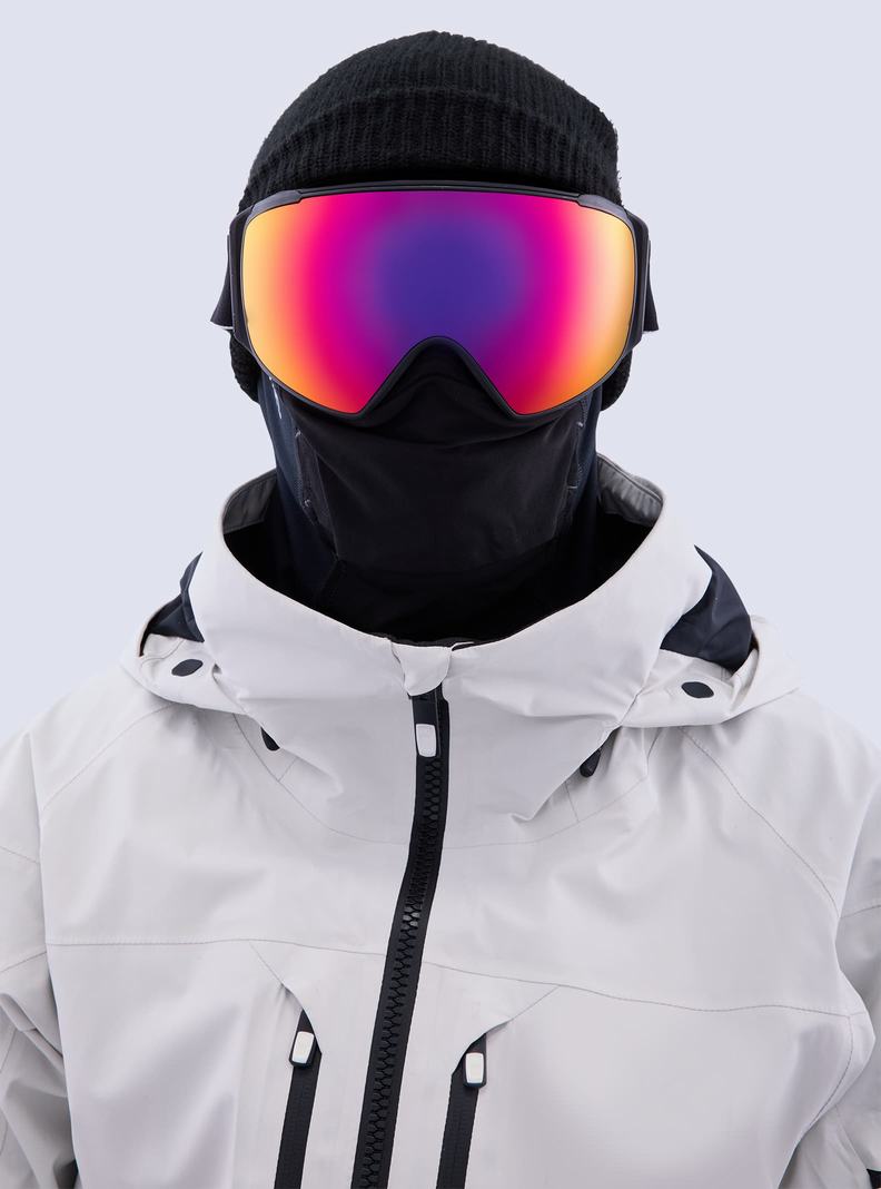 Burton Anon M4S Goggles (Toric) + Bonus Lens + MFI® Face Mask Okuliare Panske Čierne Oranžové Červené | 61745-FMJD