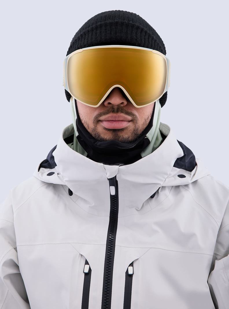 Burton Anon M4S Goggles (Toric) + Bonus Lens + MFI® Face Mask Okuliare Damske Oranžové | 70589-YGRH