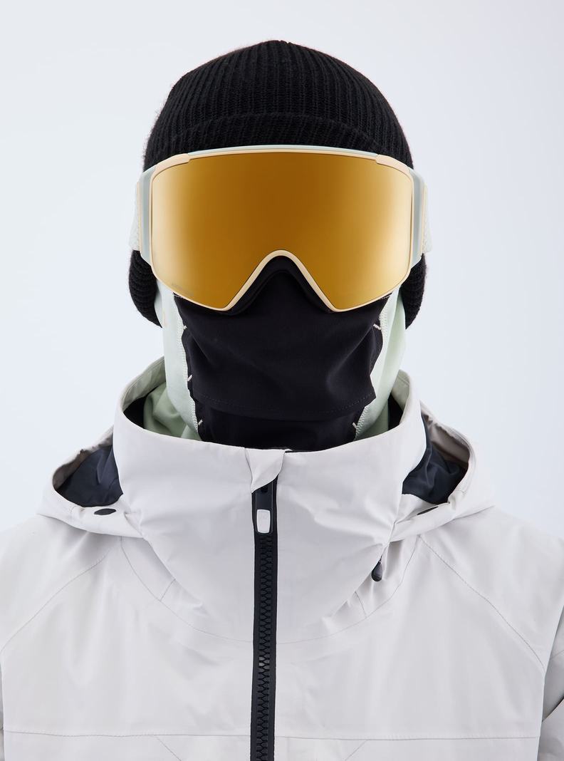 Burton Anon M4S Low Bridge Fit Goggles (Cylindrical) + Bonus Lens + MFI® FACE MASK Okuliare Damske Oranžové | 02765-QUOZ