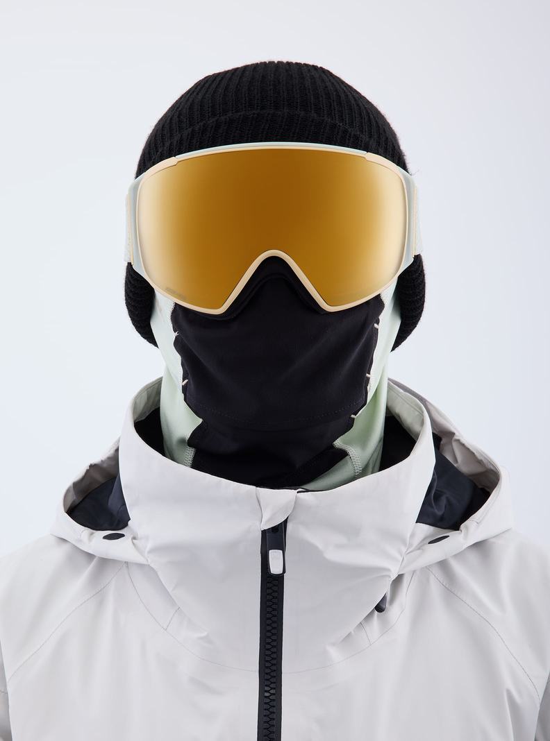 Burton Anon M4S Low Bridge Fit Goggles (Toric) + Bonus Lens + MFI® FACE MASK Okuliare Damske Oranžové | 04976-NRXC