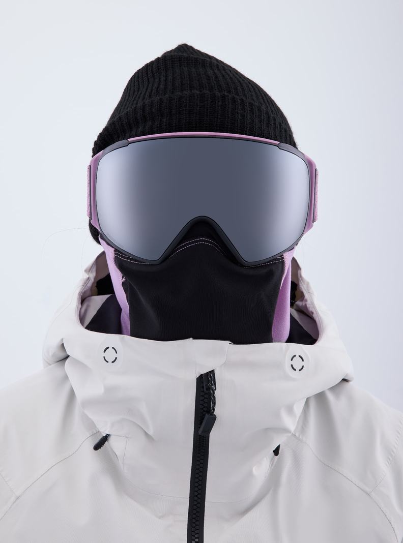 Burton Anon M4S Low Bridge Fit Goggles (Toric) + Bonus Lens + MFI® FACE MASK Okuliare Panske Nachový Oranžové Čierne | 13740-GKMP