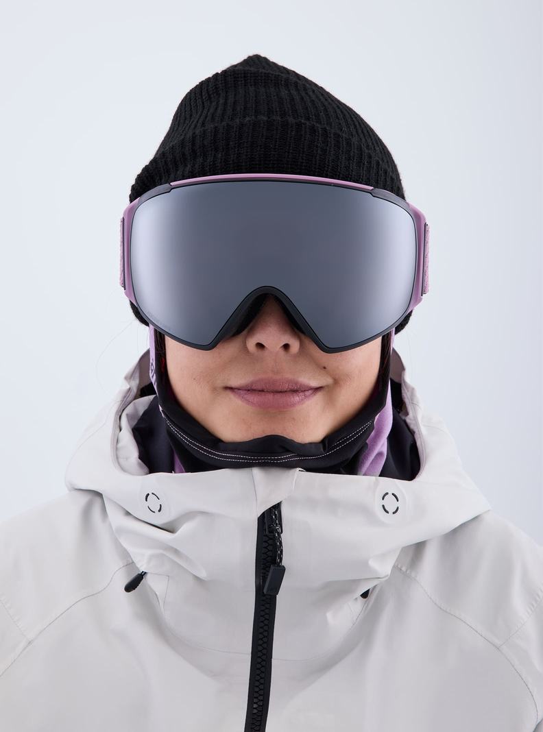 Burton Anon M4S Low Bridge Fit Goggles (Toric) + Bonus Lens + MFI® FACE MASK Okuliare Panske Nachový Oranžové Čierne | 13740-GKMP
