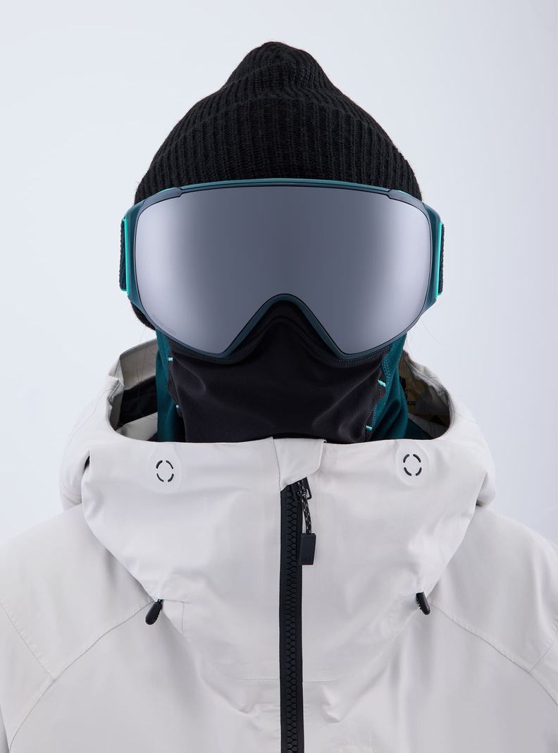Burton Anon M4S Low Bridge Fit Goggles (Toric) + Bonus Lens + MFI® FACE MASK Okuliare Damske Oranžové Čierne Nachový | 45013-LZFN