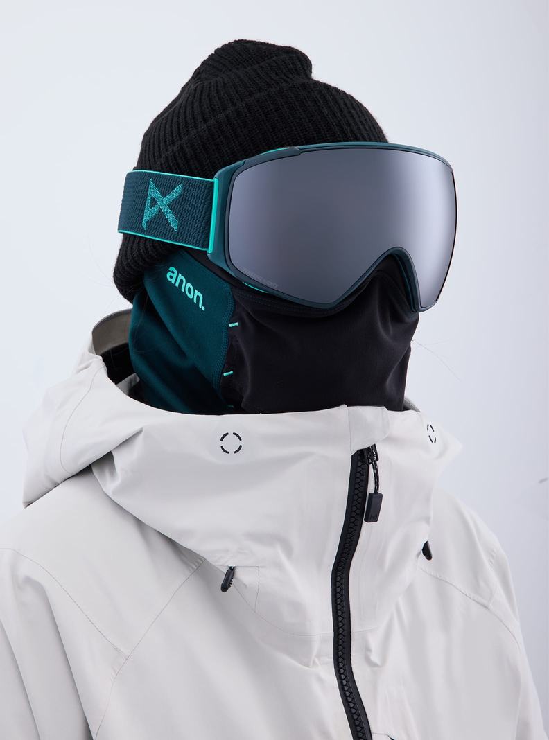 Burton Anon M4S Low Bridge Fit Goggles (Toric) + Bonus Lens + MFI® FACE MASK Okuliare Damske Oranžové Čierne Nachový | 45013-LZFN